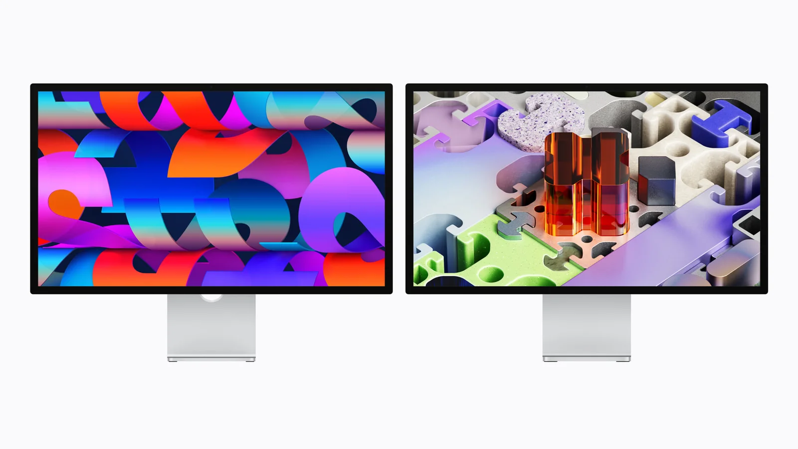 27-inch · Standard glass · Tilt-and-height-adjustable stand